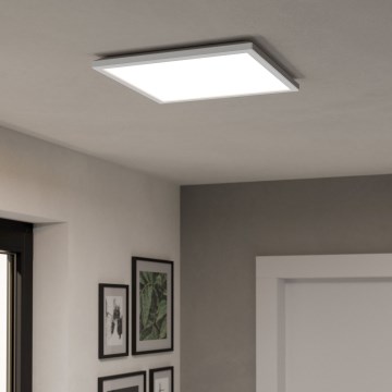 Eglo - LED RGBW Stmívatelné koupelnové stropní svítidlo LED/17,6W/230V 2700-6500K 39x39 cm IP44 bílá ZigBee