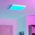 Eglo - LED RGBW Stmívatelné koupelnové stropní svítidlo LED/17,8W/230V 2700-6500K pr. 39 cm IP44 bílá