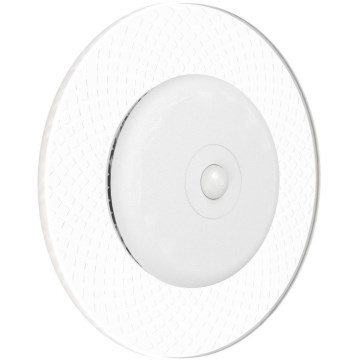 Eglo - LED RGBW Stmívatelné nabíjecí nástěnné svítidlo se senzorem pohybu a soumraku LED/5V 2000 mAh bílá + dálkové ovládání