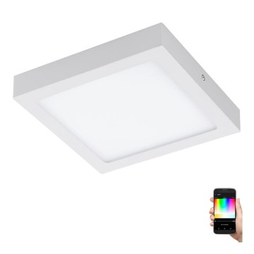 Eglo - LED RGBW Stmívatelné stropní svítidlo FUEVA-C LED/15,6W/230V Bluetooth