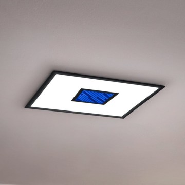 Eglo - LED RGBW Stmívatelné stropní svítidlo LED/21,5W/230V 3000-6000K 45x45 cm + dálkové ovládání