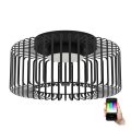 Eglo - LED RGBW Stmívatelné stropní svítidlo LED/22W/230V 2700-6500K