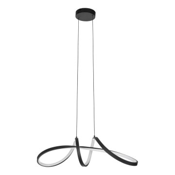 Eglo - LED RGBW Stmívatelný lustr na lanku LED/22W/230V 2700-6500K černá