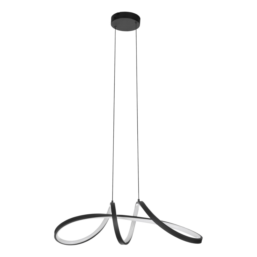 Eglo - LED RGBW Stmívatelný lustr na lanku LED/22W/230V 2700-6500K černá