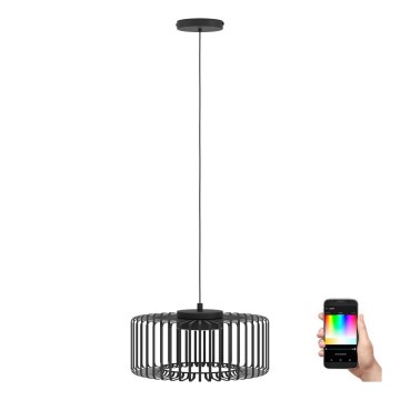Eglo - LED RGBW Stmívatelný lustr na lanku LED/22W/230V 2700-6500K