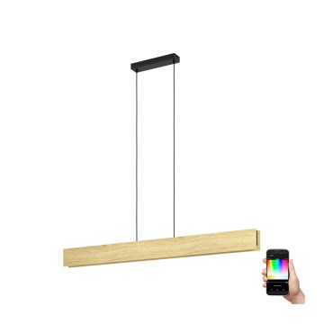 Eglo - LED RGBW Stmívatelný lustr na lanku LED/35W/230V 2700-6500K