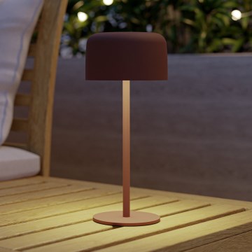 Eglo - LED Solární nabíjecí dotyková stolní lampa LED/2,8W/3,7V 1800 mAh IP44 oranžová