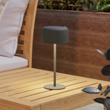 Eglo - LED Solární nabíjecí dotyková stolní lampa LED/2,8W/3,7V 1800 mAh IP44 zelená