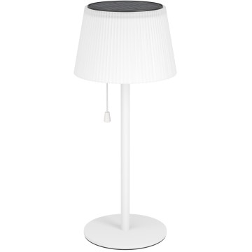 Eglo - LED Solární nabíjecí stolní lampa LED/2,3W/3,7V 3000/4000/6500K 1800 mAh IP44 bílá