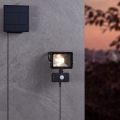 Eglo - LED Solární reflektor se senzorem 15xLED/0,03W/3,7V 2600 mAh IP44