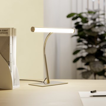 Eglo - LED Stmívatelná dotyková stolní lampa LED/5W/230V 2700/4000/6500K matný chrom