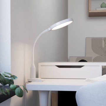 Eglo - LED Stmívatelná flexibilní lampa s klipem LED/5,5W/230V 2700/4000/6500K bílá
