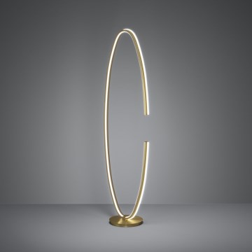 Eglo - LED Stmívatelná stojací lampa LED/20W/230V 2200-6500K zlatá