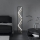 Eglo - LED Stmívatelná stojací lampa LED/23W/230V 2700-6500K černá/zlatá + dálkové ovládání