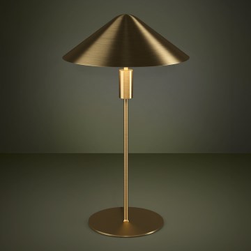 Eglo - LED Stmívatelná stolní lampa LED/12W/230V 3000K zlatá