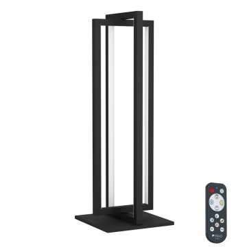 Eglo - LED Stmívatelná stolní lampa LED/15,5W/230V + dálkové ovládání