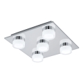 Eglo - LED Stmívatelné koupelnové stropní svítidlo 5xLED/5,4W/230V IP44