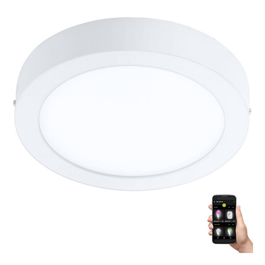 Eglo - LED Stmívatelné koupelnové stropní svítidlo LED/16,5W/230V 2700-6500K IP44 ZigBee