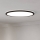 Eglo - LED Stmívatelné koupelnové stropní svítidlo LED/16,8W/230V 2700-6500K pr. 50 cm IP44 černá + dálkové ovládání