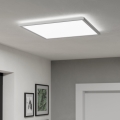Eglo - LED Stmívatelné koupelnové stropní svítidlo LED/17W/230V 2700-6500K 50x50 cm IP44 bílá + dálkové ovládání