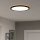 Eglo - LED Stmívatelné koupelnové stropní svítidlo LED/18,5W/230V 2700-6500K pr. 38,9 cm IP44 černá + dálkové ovládání