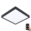 Eglo - LED Stmívatelné koupelnové svítidlo LED/19,5W/230V 2700-6500K IP44 černá