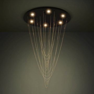 Eglo - LED Stmívatelné stropní svítidlo 6xLED/4,2W/230V 3000K