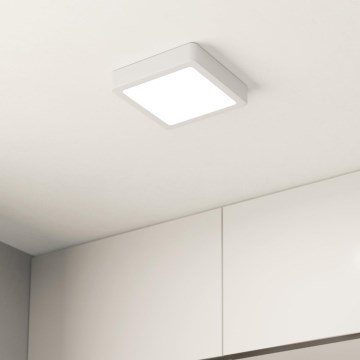 Eglo - LED Stmívatelné stropní svítidlo LED/11W/230V bílá 16x16 cm