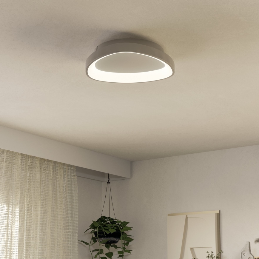 Eglo - LED Stmívatelné stropní svítidlo LED/12W/230V 2700-6500K bílá + dálkové ovládání