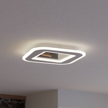 Eglo - LED Stmívatelné stropní svítidlo LED/20W/230V 2700-6500K bílá + dálkové ovládání
