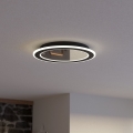 Eglo - LED Stmívatelné stropní svítidlo LED/20W/230V 2700-6500K černá + dálkové ovládání