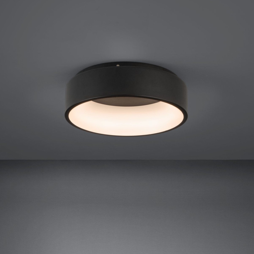Eglo - LED Stmívatelné stropní svítidlo LED/25,5W/230V 3000K černá