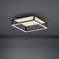 Eglo - LED Stmívatelné stropní svítidlo LED/29,4W/230V 2700-6500K černá + dálkové ovládání