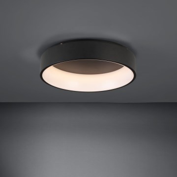 Eglo - LED Stmívatelné stropní svítidlo LED/35,2W/230V 3000K černá