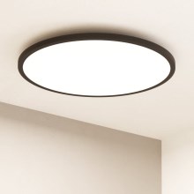 Eglo - LED Stmívatelné stropní svítidlo LED/41W/230V pr. 60 cm černá