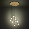 Eglo - LED Stmívatelný lustr na lanku 10xLED/3W/230V 3000K pr. 58 cm zlatá