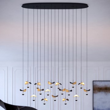 Eglo - LED Stmívatelný lustr na lanku 17xLED/2,3W/230V 3000K