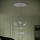 Eglo - LED Stmívatelný lustr na lanku 17xLED/3W/230V 3000K lesklý chrom