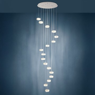 Eglo - LED Stmívatelný lustr na lanku 17xLED/4,5W/230V