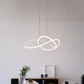 Eglo - LED Stmívatelný lustr na lanku LED/40W/230V 2200-6500K bílá + dálkové ovládání