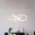 Eglo - LED Stmívatelný lustr na lanku LED/48,7W/230V 2200-6500K bílá + dálkové ovládání