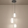 Eglo - LED Stmívatelný lustr na lanku LED/7W/230V + 2xLED/5,5W + 3xLED/1,6W 2200-6500K černý chrom