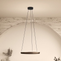 Eglo - LED Stmívatelný lustr na lanku se senzorem pohybu 2xLED/19W/230V 2200-6500K pr. 55 cm hnědá