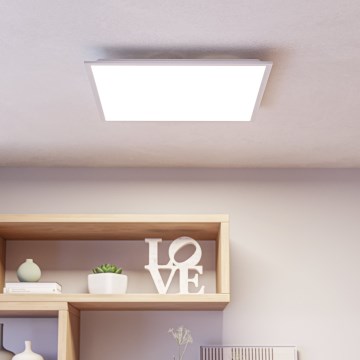 Eglo - LED Stmívatelný přisazený panel LED/33W/230V 2700-6500K 60x60 cm bílá + dálkové ovládání