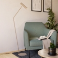 Eglo - LED Stojací lampa 1xGU10/5W/230V 3000K béžová