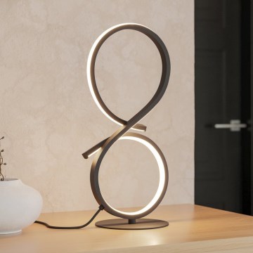 Eglo - LED Stolní lampa LED/11,4W/230V 3000K černá