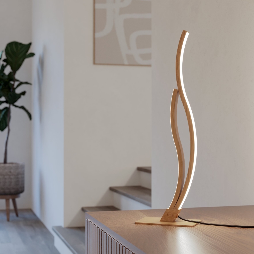 Eglo - LED Stolní lampa LED/12W/230V 4000K béžová