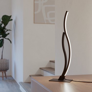 Eglo - LED Stolní lampa LED/12W/230V 4000K černá