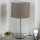 Eglo - LED  Stolní lampa TUNJA 1xE27/60W/230V 38,5 cm matný chrom/taupe