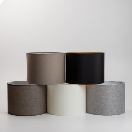 Eglo - LED  Stolní lampa TUNJA 1xE27/60W/230V 38,5 cm matný chrom/taupe